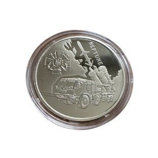 Монета Памʼятна Нептун | серія Українська бавовна | 5 грн | 2024 рік у капсулі neptun фото